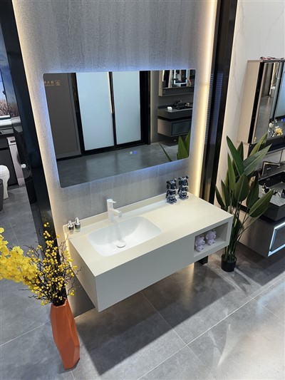 کابینت ساده تخته ای حمام