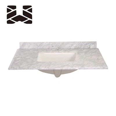 سینک حمام مرمری وناتو کارارا در زیر کوه